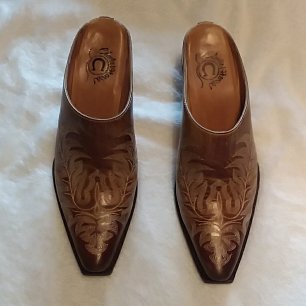 Charlie Horse Mule Slide Booties